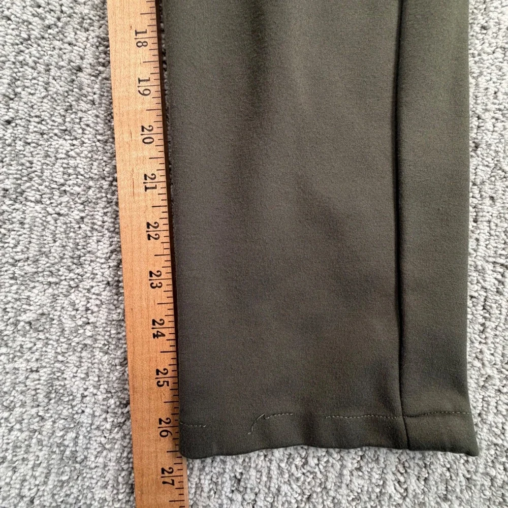 Au Noir Sophisticated Infinity Pants Mens 34 Olive Green Stretch Chino Slim‎